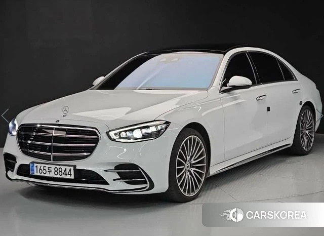Mercedes-Benz S-Class W223 2024 Белый из Кореи