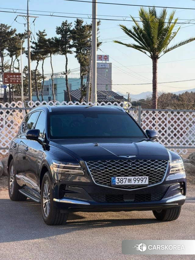 Genesis GV80 2020 Синий из Кореи