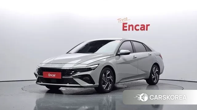 Hyundai The New Avante (CN7) 2024 Серебряный из Кореи