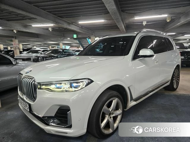 BMW X7 (G07) 2020 Белый из Кореи