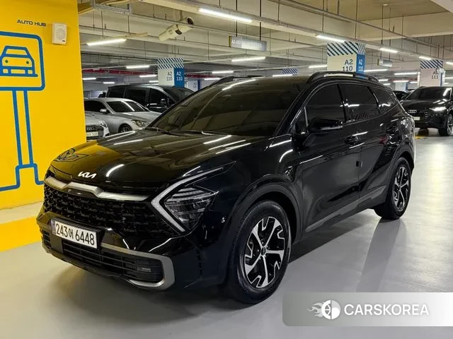 Kia Sportage 5th Generation Hybrid 2023 Черный из Кореи