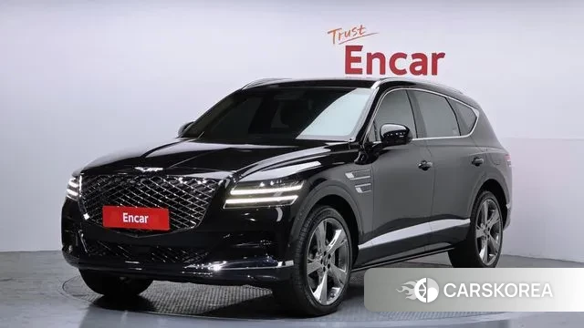 Genesis GV80 2022 Черный из Кореи