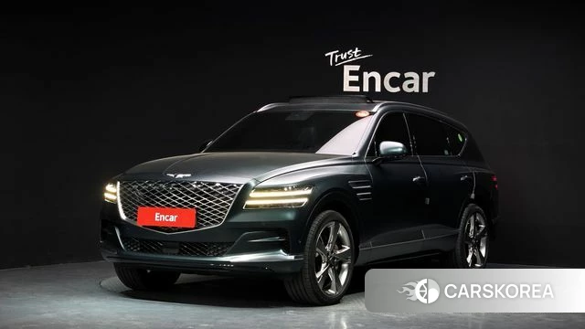 Genesis GV80 2022 Темно-зеленый из Кореи