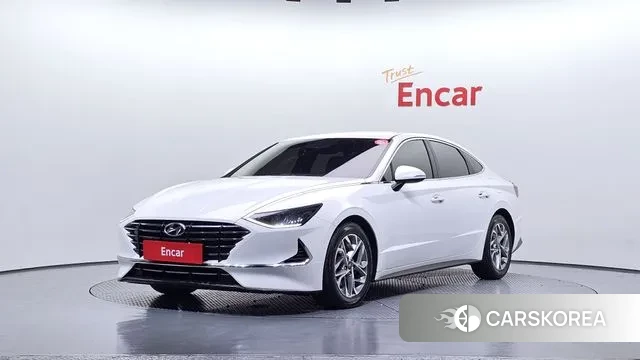 Hyundai Sonata (DN8) 2019 Белый из Кореи
