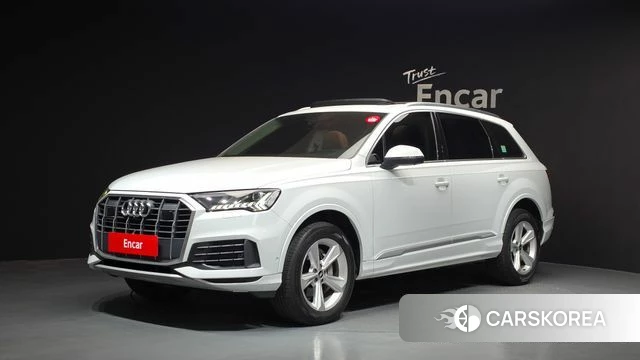 Audi Q7 (4M) 2022 Белый из Кореи
