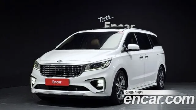 Kia The New Carnival 2018 Белый из Кореи