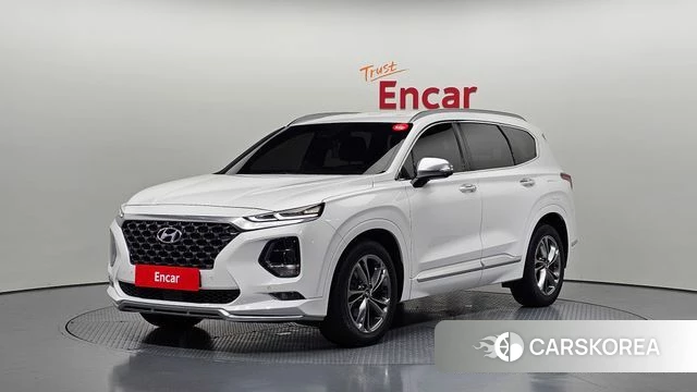 Hyundai Santa Fe TM 2019 Белый из Кореи