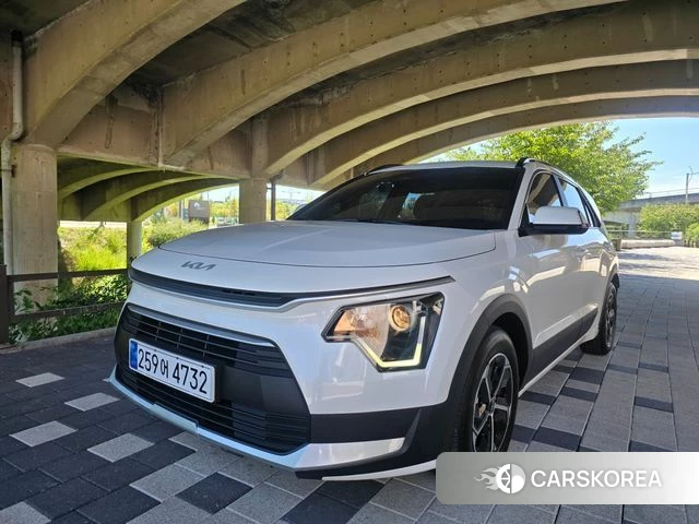 Kia Di Ol Nu Niro 2022 Белый из Кореи
