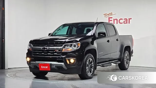 Chevrolet (GM Daewoo) Real New Colorado 2022 Черный из Кореи