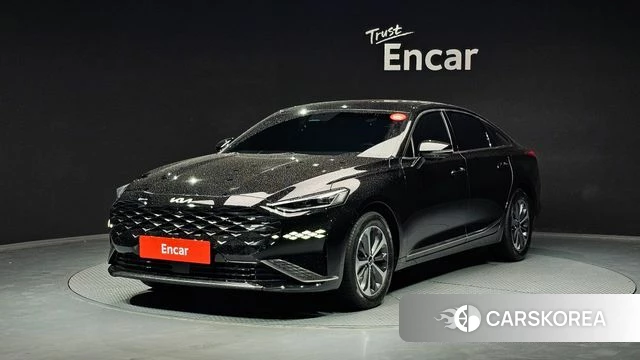 Kia K8 Hybrid 2023 Черный из Кореи