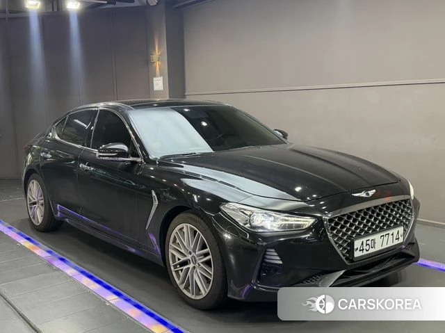 Genesis G70 2018 Черный из Кореи