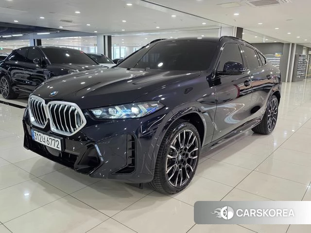 BMW X6 (G06) 2025 Черный из Кореи