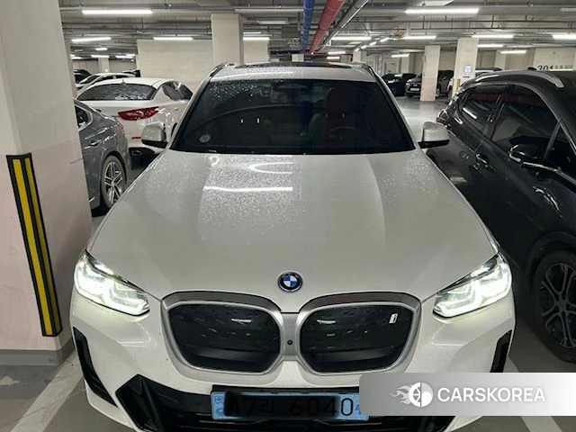 BMW iX3 2021 Жемчужный цвет из Кореи