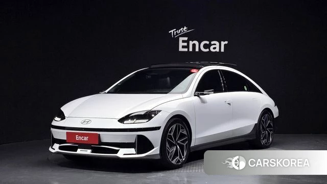 Hyundai Ionic 6 2022 Белый из Кореи