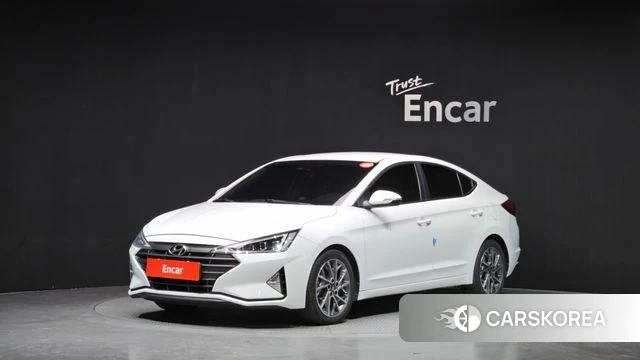 Hyundai The New Avante AD 2018 Белый из Кореи