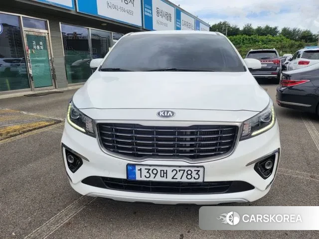 Kia The New Carnival 2019 Белый из Кореи
