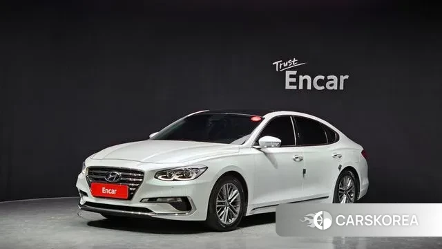 Hyundai Grandeur IG 2018 Белый из Кореи