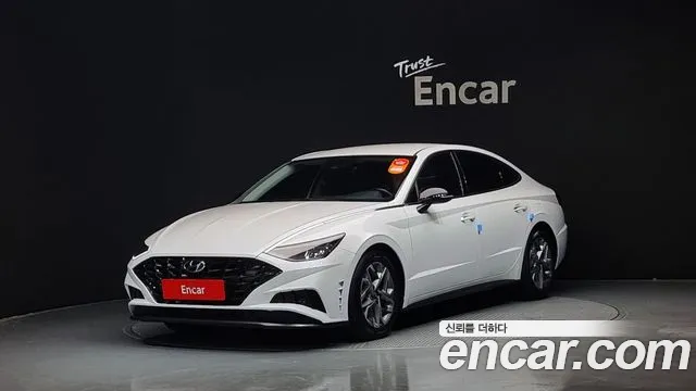Hyundai Sonata (DN8) 2022 Белый из Кореи