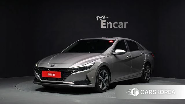 Hyundai Avante (CN7) 2021 Серый из Кореи