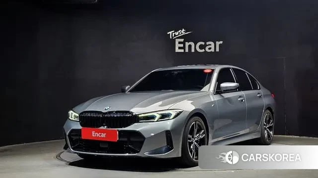 BMW 3 Series (G20) 2024 Светло-серебряный цвет из Кореи