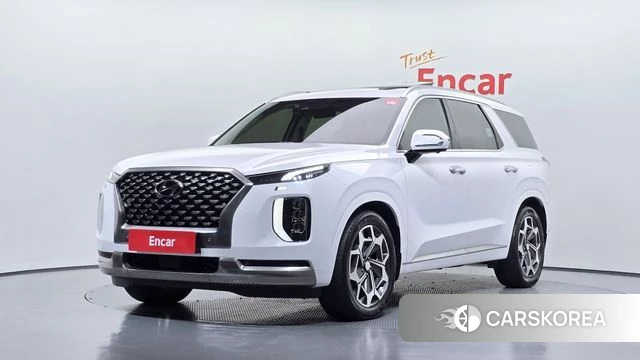 Hyundai Palisade 2021 Белый из Кореи