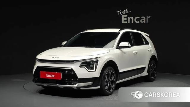 Kia Di Ol Nu Niro 2022 Белый из Кореи