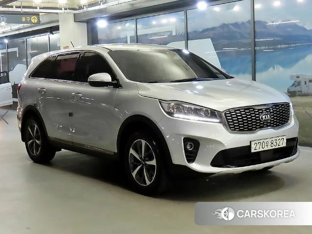 Kia The New Sorento 2018 Серебристо-серый из Кореи