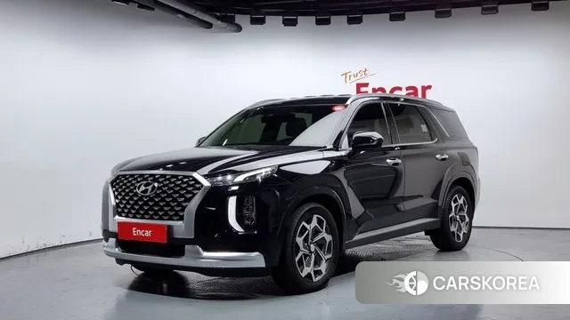 Hyundai Palisade 2021 Черный из Кореи