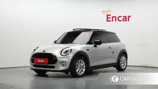Mini Cooper 2021 Серебряный из Кореи