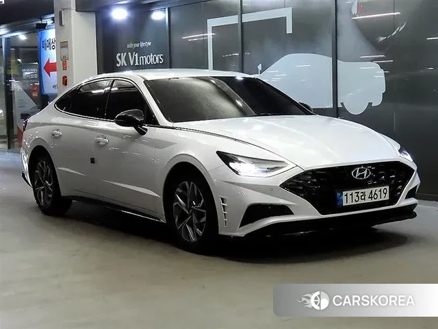 Hyundai Sonata (DN8) 2021 Белый из Кореи