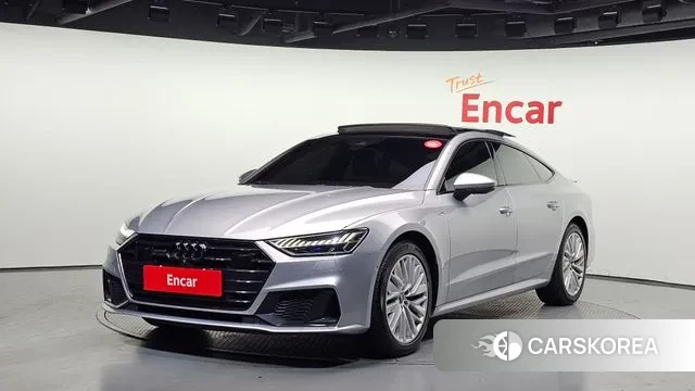 Audi A7 (4K) 2020 Серебряный из Кореи