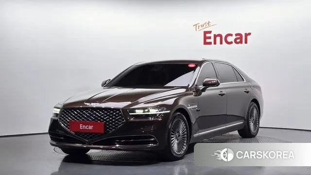 Genesis G90 2021 Коричневый из Кореи