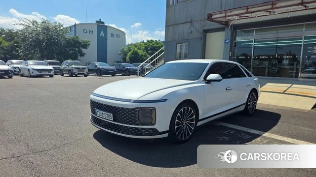Hyundai Grandeur Hybrid (GN7) 2023 Белый из Кореи