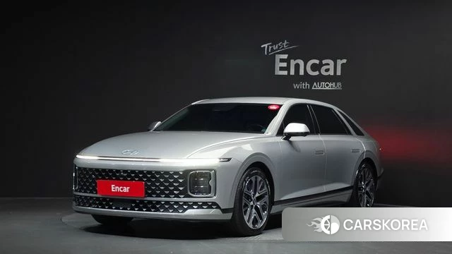 Hyundai Grandeur Hybrid (GN7) 2023 Серебряный из Кореи