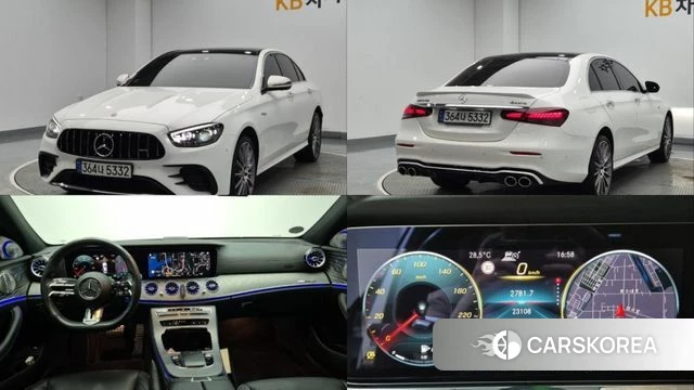 Mercedes-Benz E-Class W213 2021 Белый из Кореи