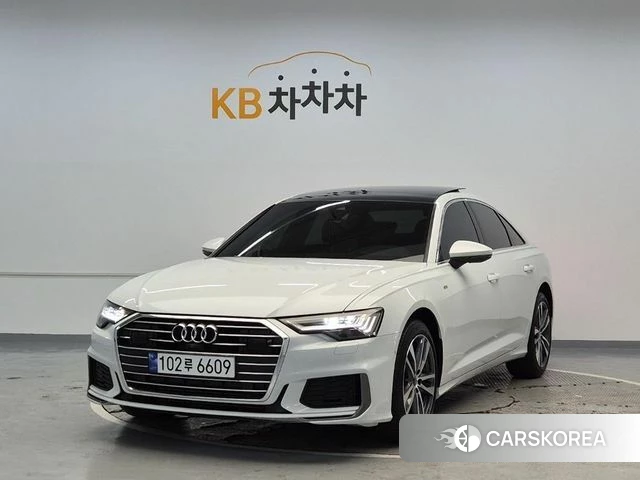 Audi A6 (C8) 2023 Белый из Кореи