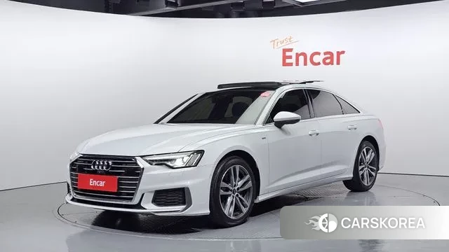 Audi A6 (C8) 2021 Белый из Кореи