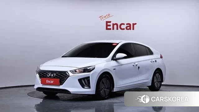 Hyundai The New Ionic Hybrid 2019 Белый из Кореи
