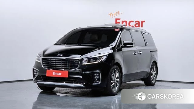 Kia The New Carnival 2018 Черный из Кореи