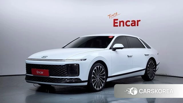 Hyundai Grandeur Hybrid (GN7) 2023 Белый из Кореи