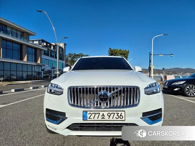 Volvo XC90 second Generation 2021 Белый из Кореи
