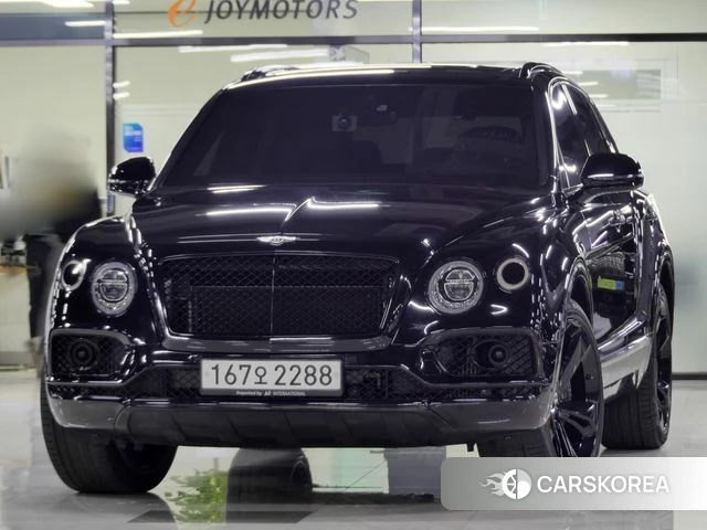 Bentley Bentayga 2020 Черный из Кореи