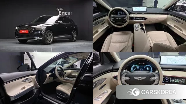 Genesis GV70 2021 Черный из Кореи