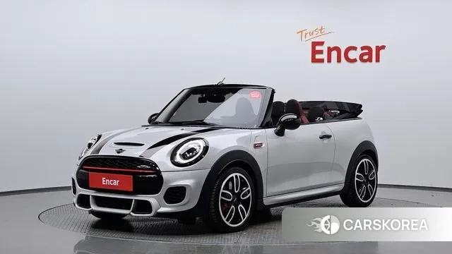 Mini Cooper S Convertible 2019 Серебристо-серый из Кореи