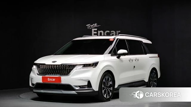 Kia Carnival 4th generation 2021 Белый из Кореи
