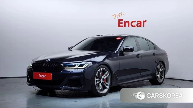 BMW 5 Series (G30) 2023 Черный из Кореи