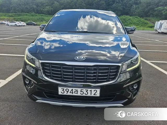 Kia The New Carnival 2019 Черный из Кореи