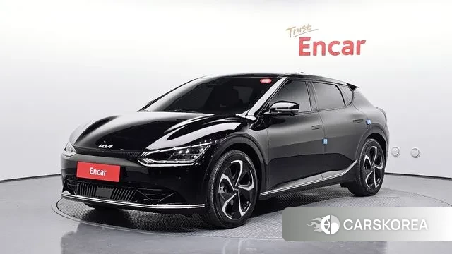 Kia EV6 2021 Черный из Кореи