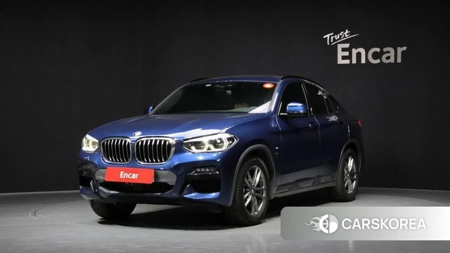 BMW X4 (G02) 2020 Синий из Кореи