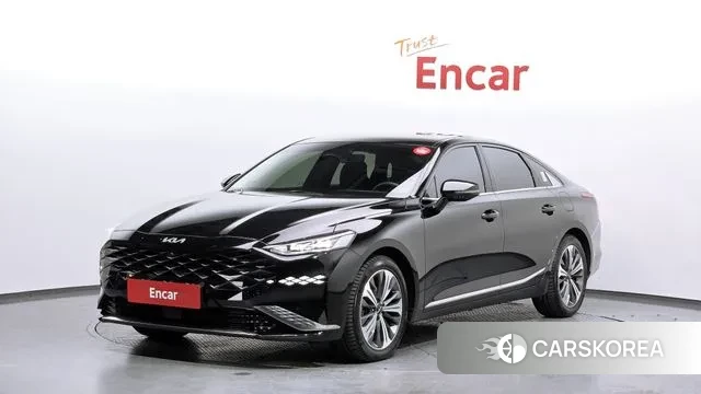 Kia K8 Hybrid 2023 Черный из Кореи